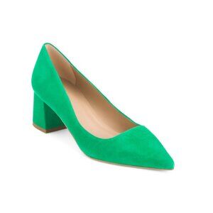 LK BENNETT Eden Made In Spain Suede Sloane Closed Court Heels